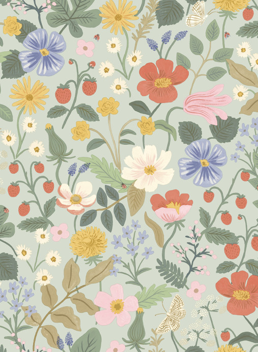 Rifle Paper Co. Tapete Strawberry Fields - RP7356