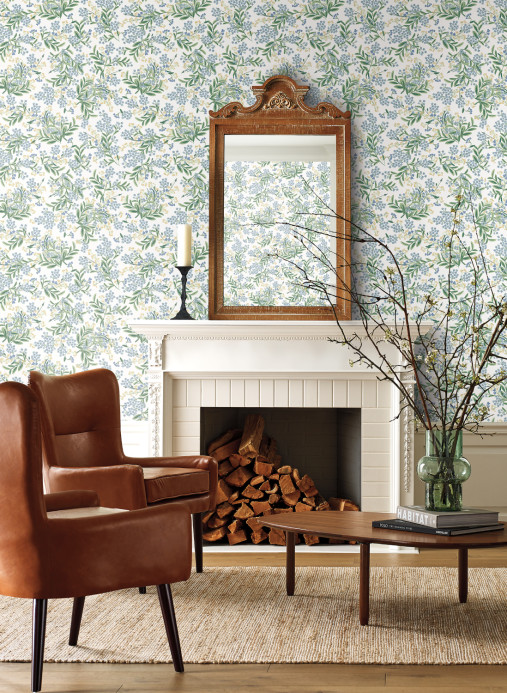 Rifle Paper Co. Wallpaper Cornflower