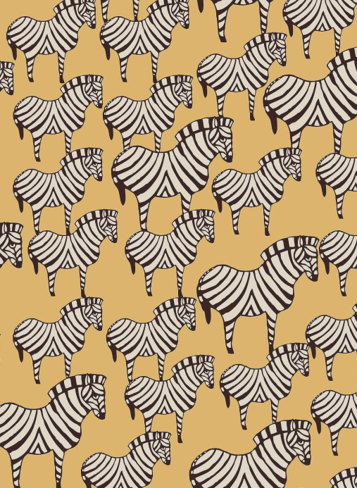 Boråstapeter Tapete Lisa Larson Zebra - 1378