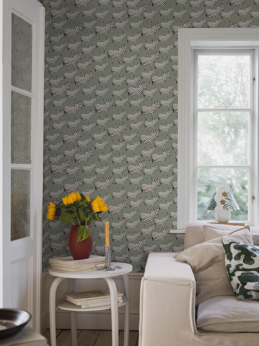 Boråstapeter Wallpaper Lisa Larson Zebra