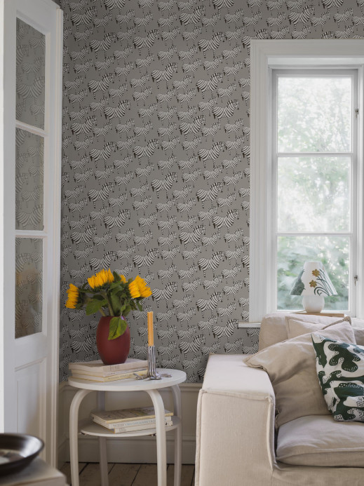 Boråstapeter Carta da parati Lisa Larson Zebra