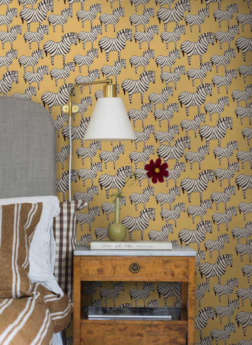 Boråstapeter Carta da parati Lisa Larson Zebra