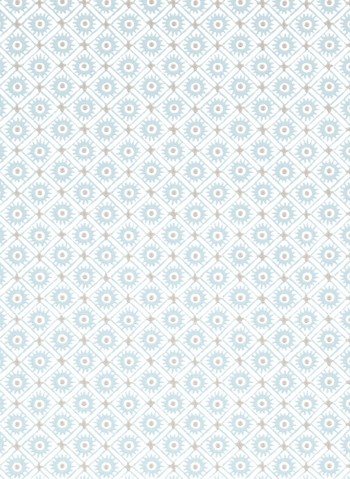 Anna French Tapete Mini Sun - Robins Egg