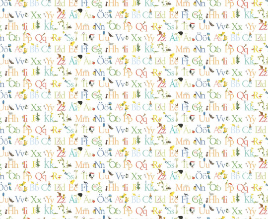 Boråstapeter Studio Wandbild Stig Lindberg ABC - 9810W