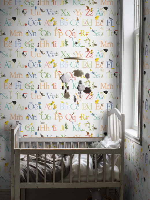 Boråstapeter Studio Wandbild Stig Lindberg ABC - 9810W