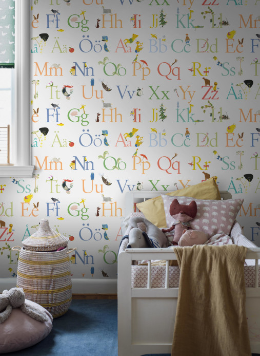 Boråstapeter Studio Wandbild Stig Lindberg ABC