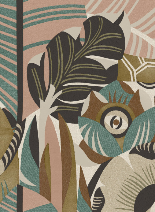Boråstapeter Studio Mural Petra Börner Hypnotic Safari - 9836W