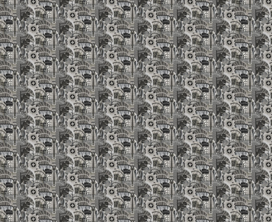Boråstapeter Studio Wandbild Petra Börner Hypnotic Safari - 9837W
