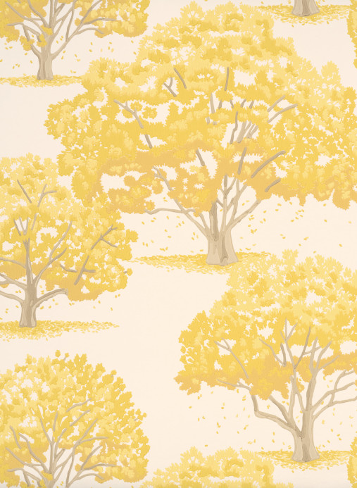 Little Greene Tapete Magnolia Blossom - Indian Yellow