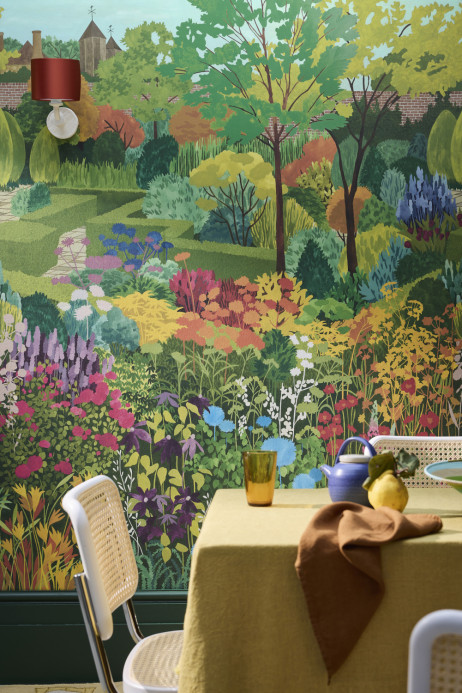 Little Greene Wandbild Castle Garden