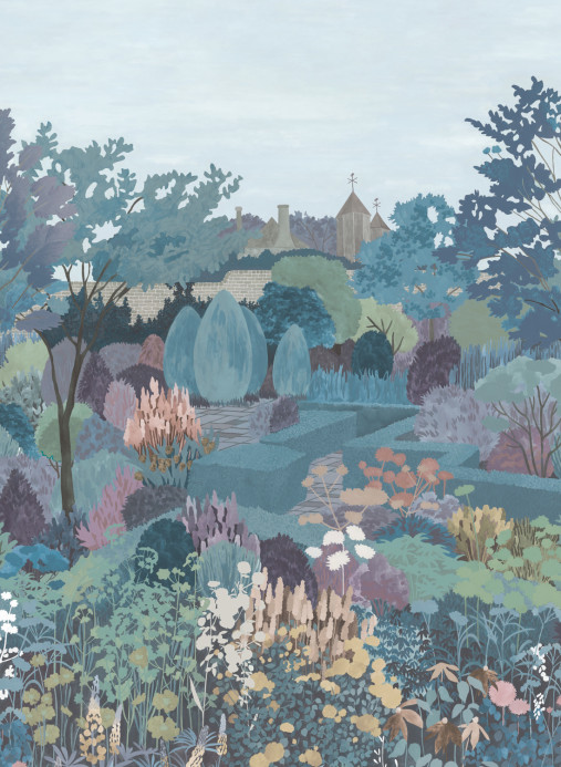 Little Greene Wandbild Castle Garden - Tea with Florence