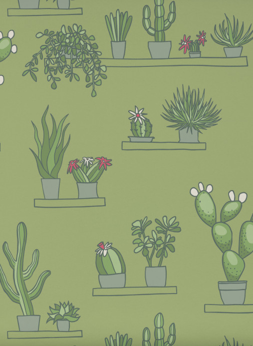 Little Greene Tapete Mr Straw's Greenhouse - Garden