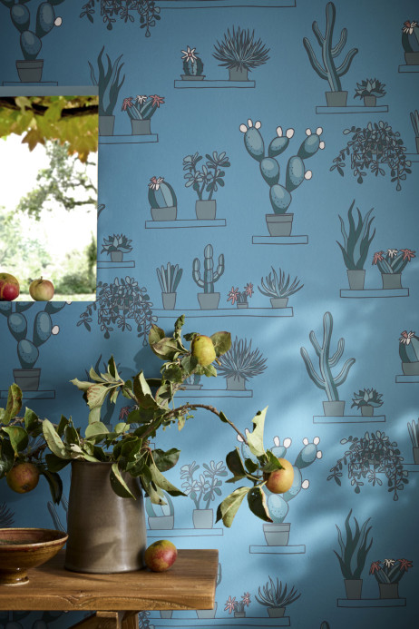 Little Greene Tapete Mr Straw's Greenhouse