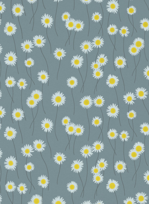 Little Greene Tapete Moon Daisies - Etruria