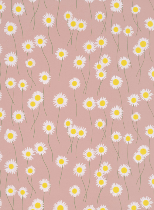 Little Greene Tapete Moon Daisies - Hellebore