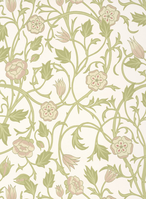 Little Greene Tapete May's Tulip - Clay