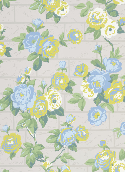 Little Greene Tapete Rose Garden - French Grey