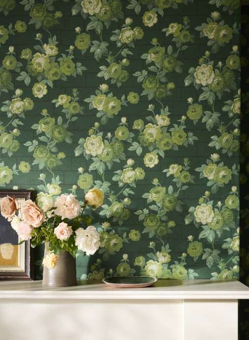 Little Greene Tapete Rose Garden
