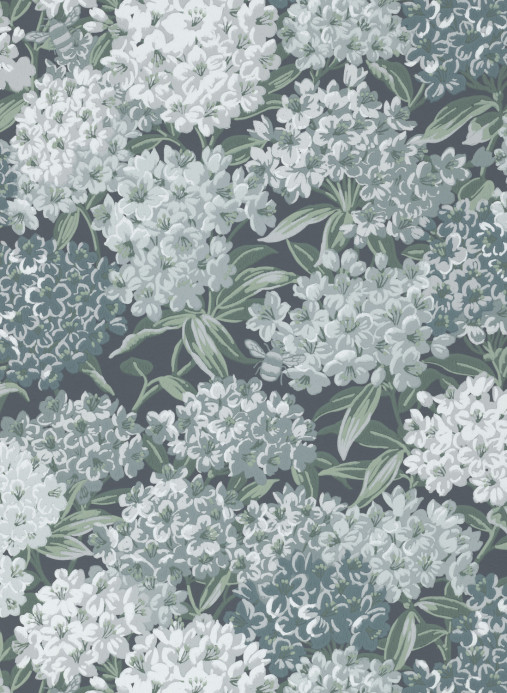 Little Greene Tapete Rhododendron Walk - Hicks' Blue