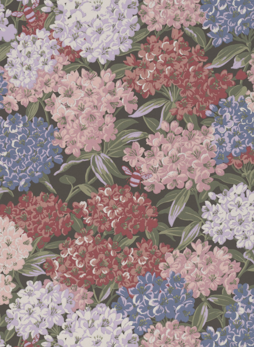 Little Greene Tapete Rhododendron Walk - Invisible Green