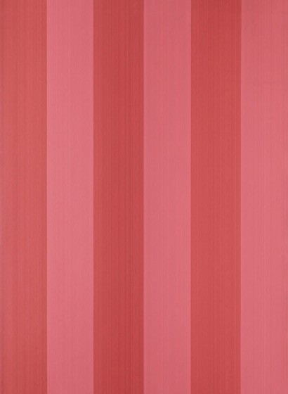 Tapete Plain Stripe von Farrow & Ball - Red/ Radicchio