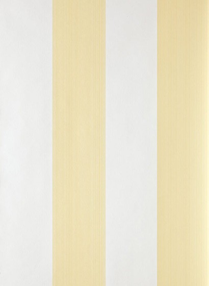Tapete Broad Stripe von Farrow & Ball - All White/ Dayroom Y