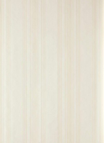 Tapete Tented Stripe von Farrow & Ball - White Tie/ House Wh