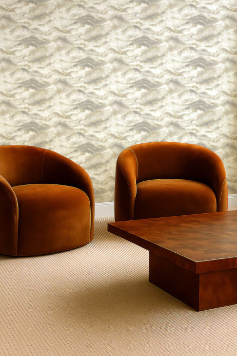 Clarke & Clarke Tapete Earthscape - Linen/ Mocha