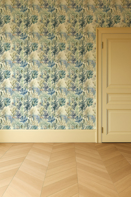 Clarke & Clarke Tapete Oceana - Denim