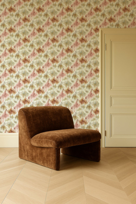 Clarke & Clarke Tapete Trueno - Spice/ Blush