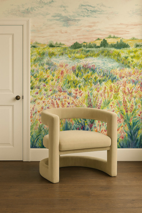 Clarke & Clarke Carta da parati panoramica Wildbloom