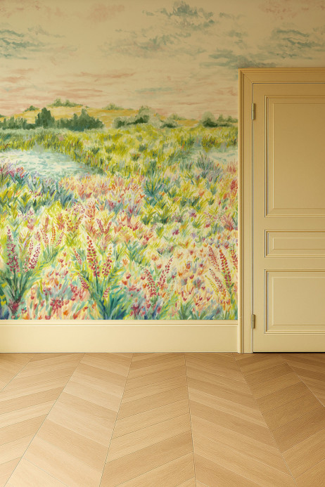 Clarke & Clarke Carta da parati panoramica Wildbloom