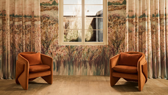 Clarke & Clarke Carta da parati panoramica Wildbloom