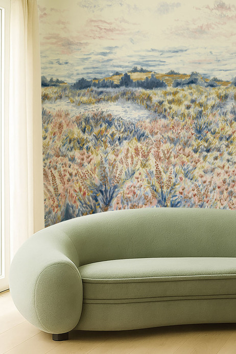 Clarke & Clarke Carta da parati panoramica Wildbloom