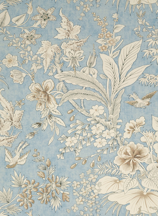 Thibaut Tapete Rosalind - Spa Blue