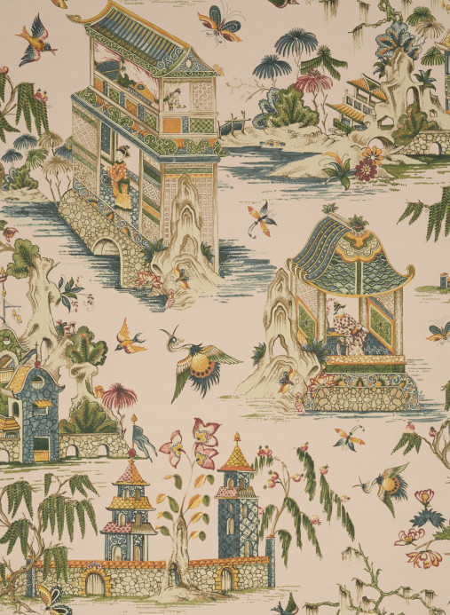 Thibaut Tapete Grand Palace - Blush