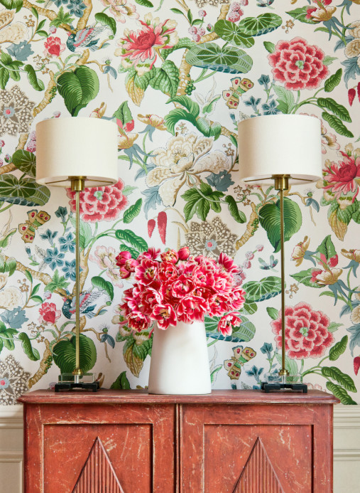 Thibaut Wallpaper Hill Garden