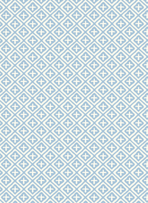 Thibaut Tapete Holiday Trellis - Blue