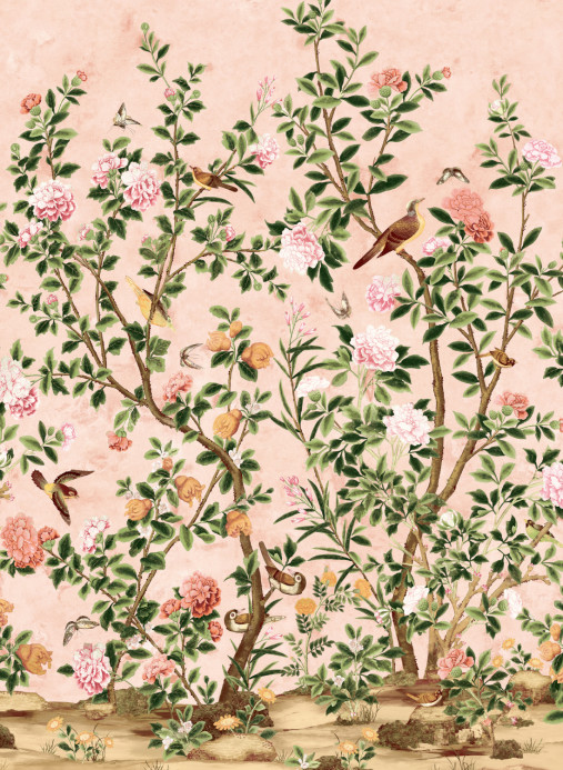 Thibaut Wandbild Jardin Bloom - Pink