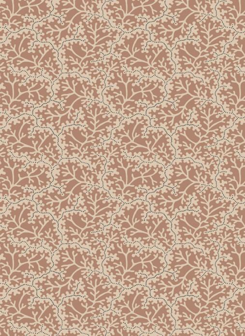 Sandberg Papier peint Coral - Terracotta