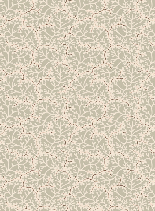 Sandberg Papier peint Coral - Garden Green