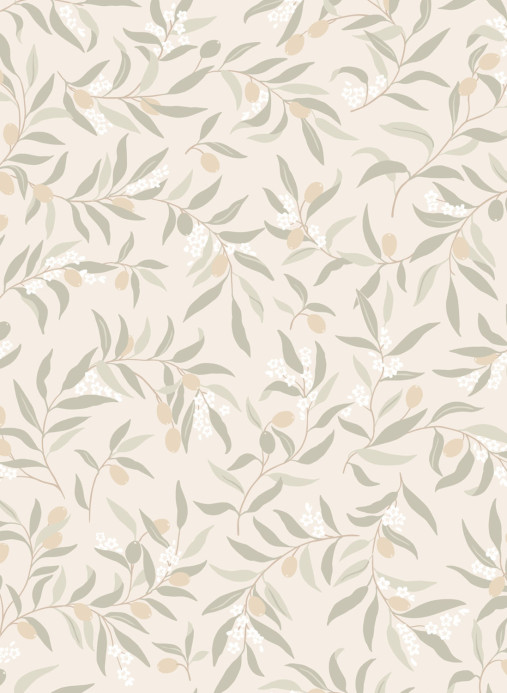 Sandberg Tapete Olivia - Sage Green
