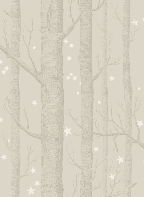 Tapete Woods & Stars von Cole & Son - Grey