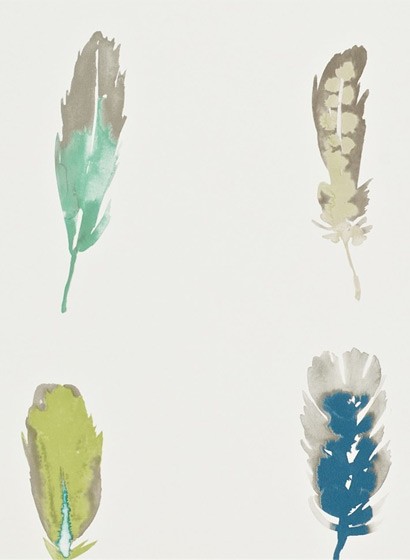 Tapete Limosa von Harlequin - Lagoon/ Zest/ Gooseberry