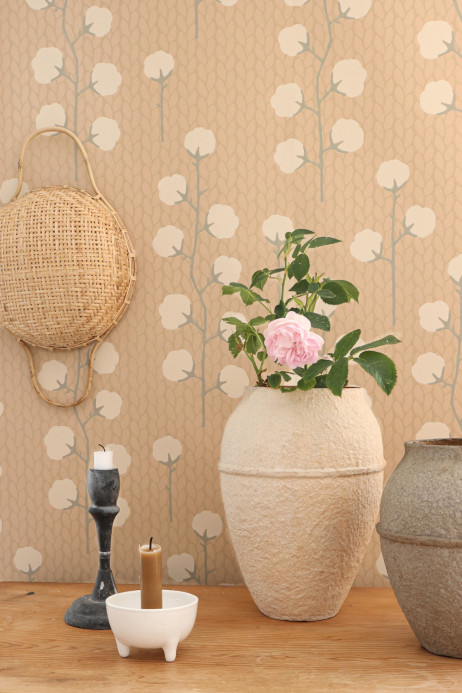 Majvillan Tapete Sweet Cotton - Desert Rose