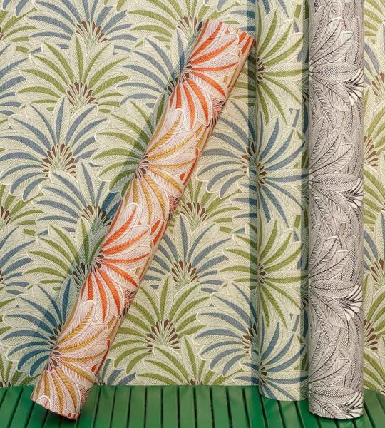 Tapete Brazilia von Nobilis - Blau/ Grün