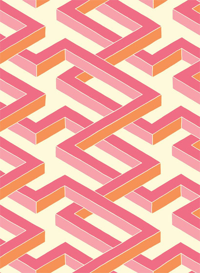 Tapete Luxor von Cole and Son - Pink