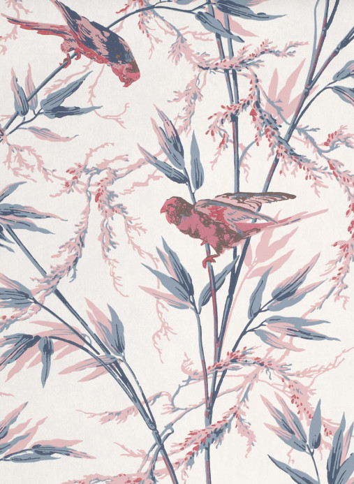 Little Greene Wallpaper Great Ormond Street - Carmine