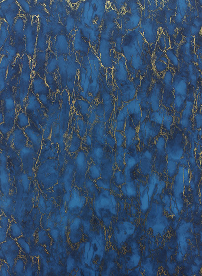 Osborne & Little Tapete Kershaw Plain - Lapis Blue