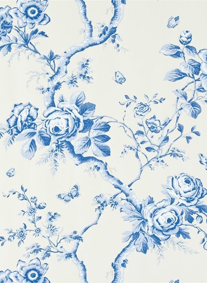 Tapete Ashfield Floral von Ralph Lauren - Delft